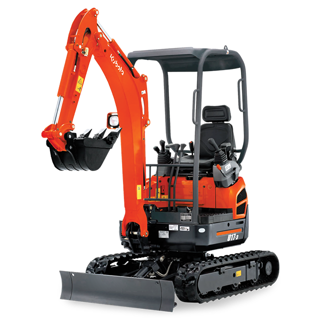 1.5-2 TON EXCAVATOR WITH TRAILER(INCLUDES CLAMP)